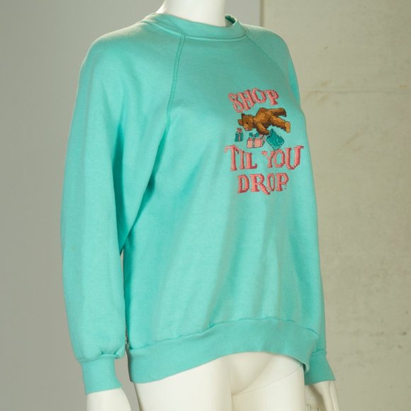 90's Embroidered Decora Pastel Goth Sweatshirt - Picture 3 of 6
